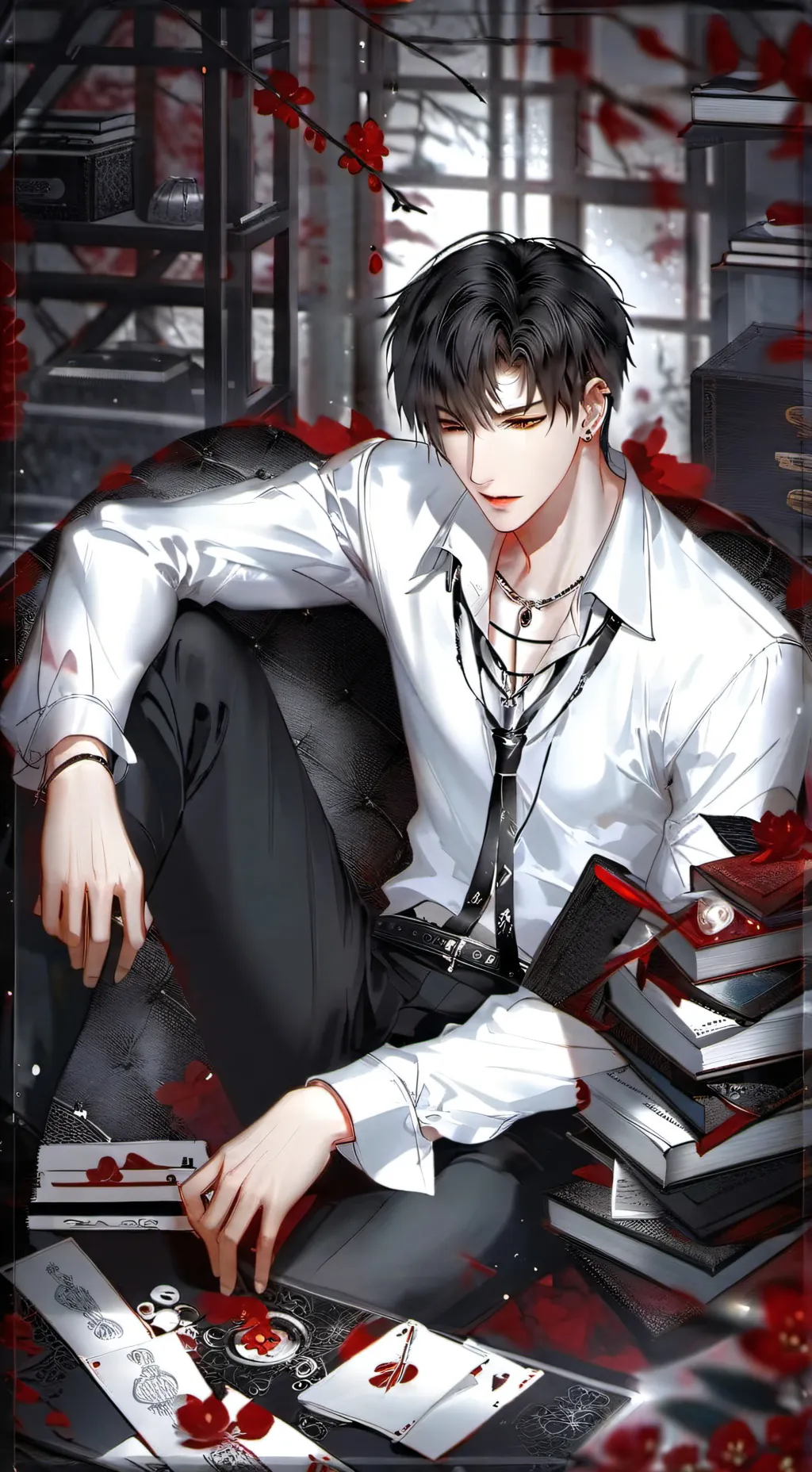 ai character: Mafia boss/husband background