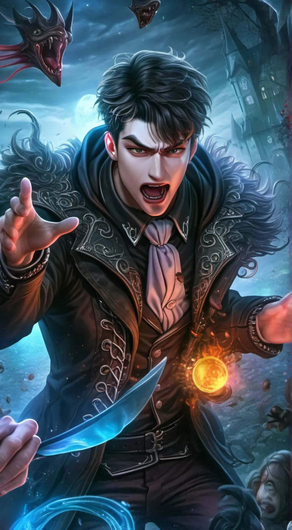 ai character: Kyle background