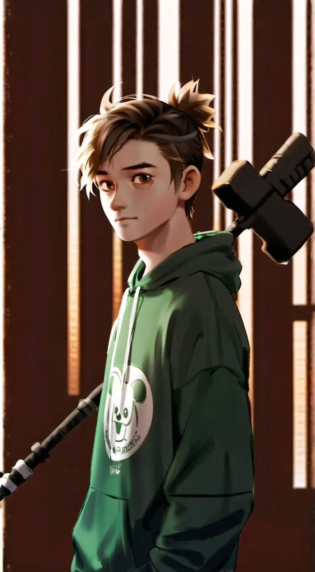 ai character: doors background