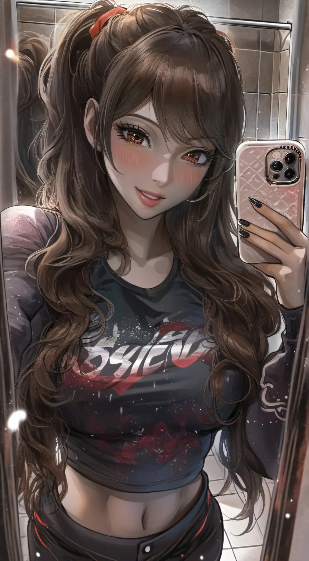 ai character: Aria background