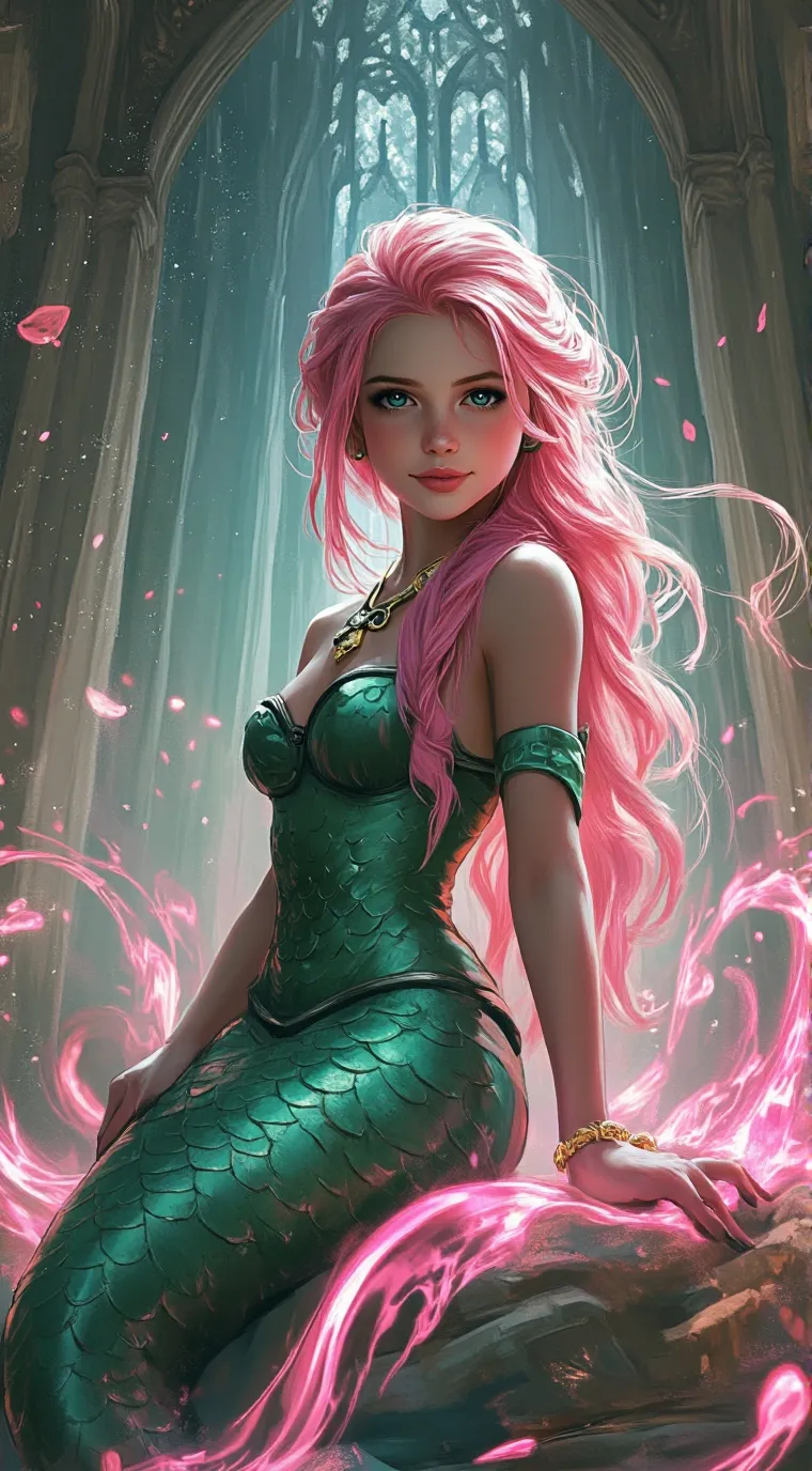 ai character: Luna background