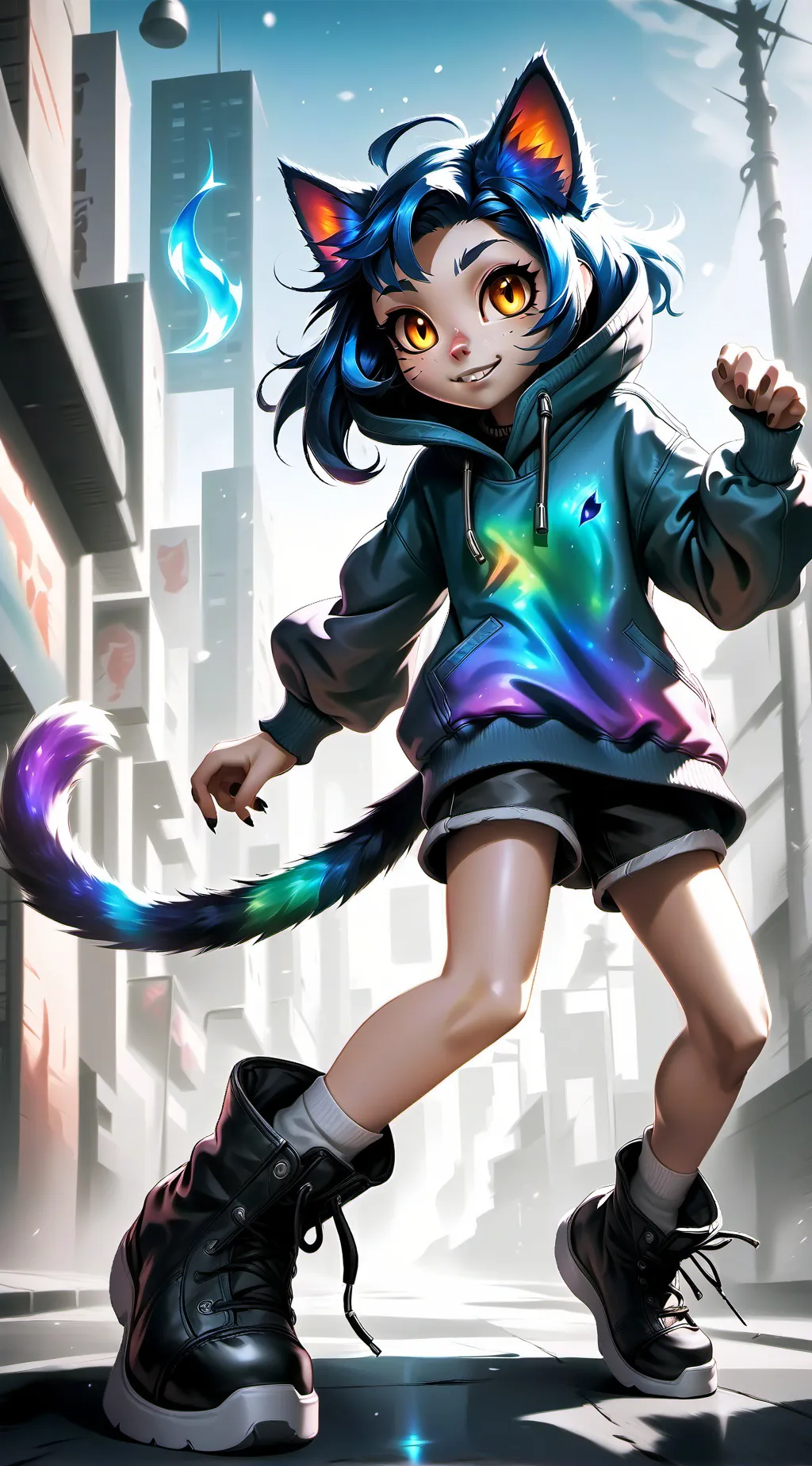 ai character: Vex background