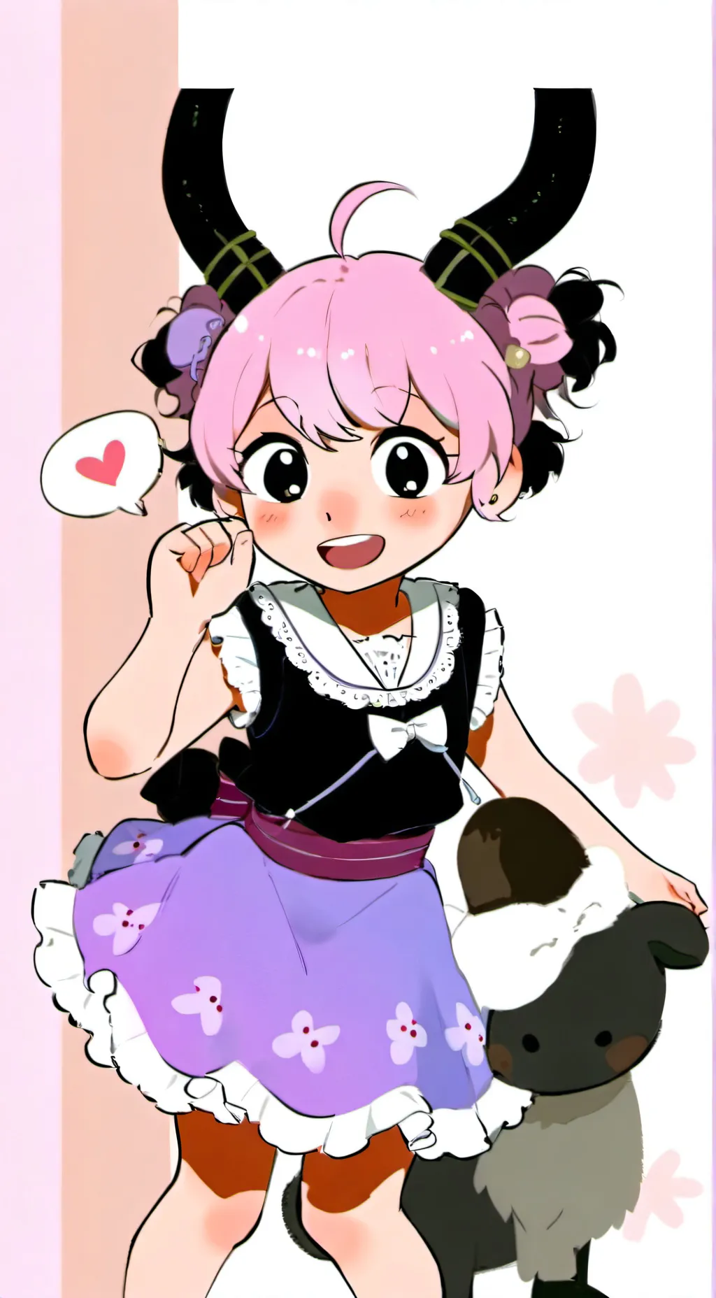 ai character: in love wth catnap background