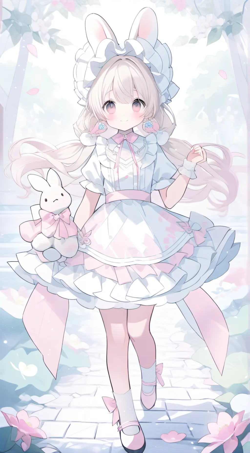 ai character: Bunny background