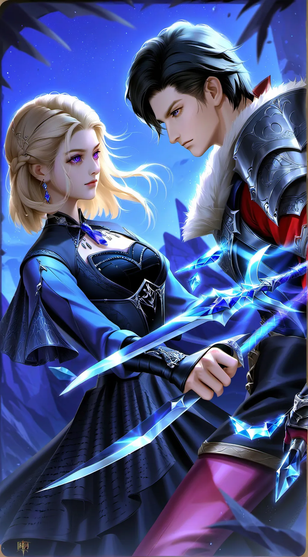 ai character: Queen Eva and you background