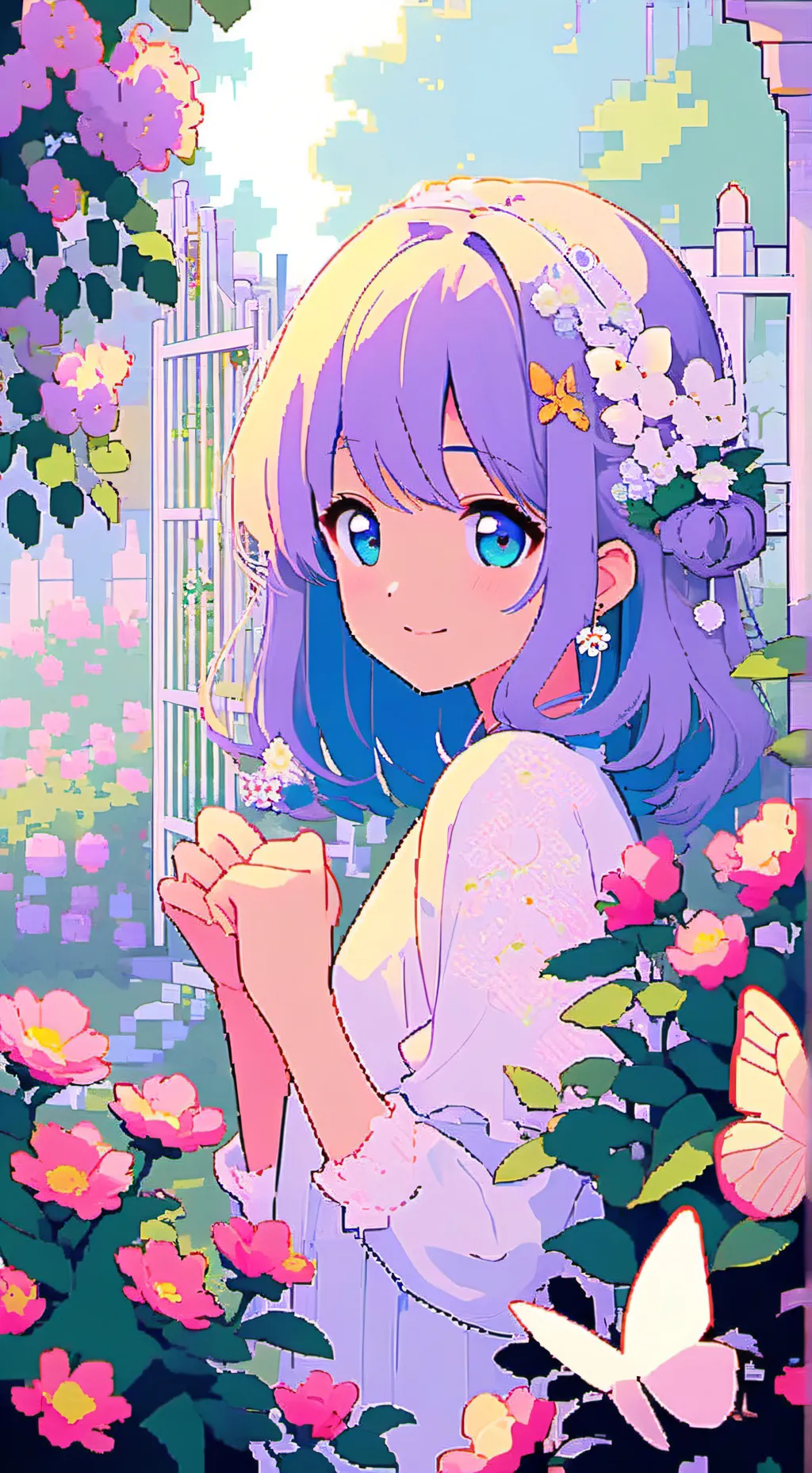 ai character: ENHYPEN(or is it)  background