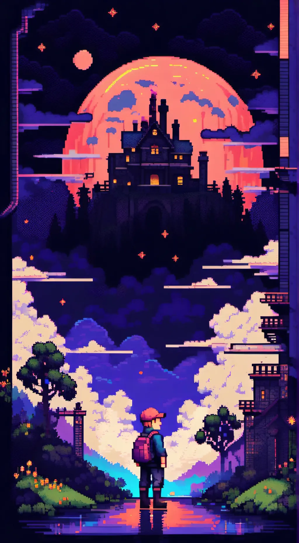 ai character: HASHIRA SLEEPOVER💅 background