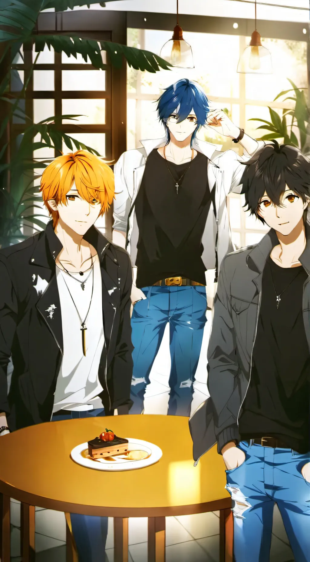 ai character: Boys rule background