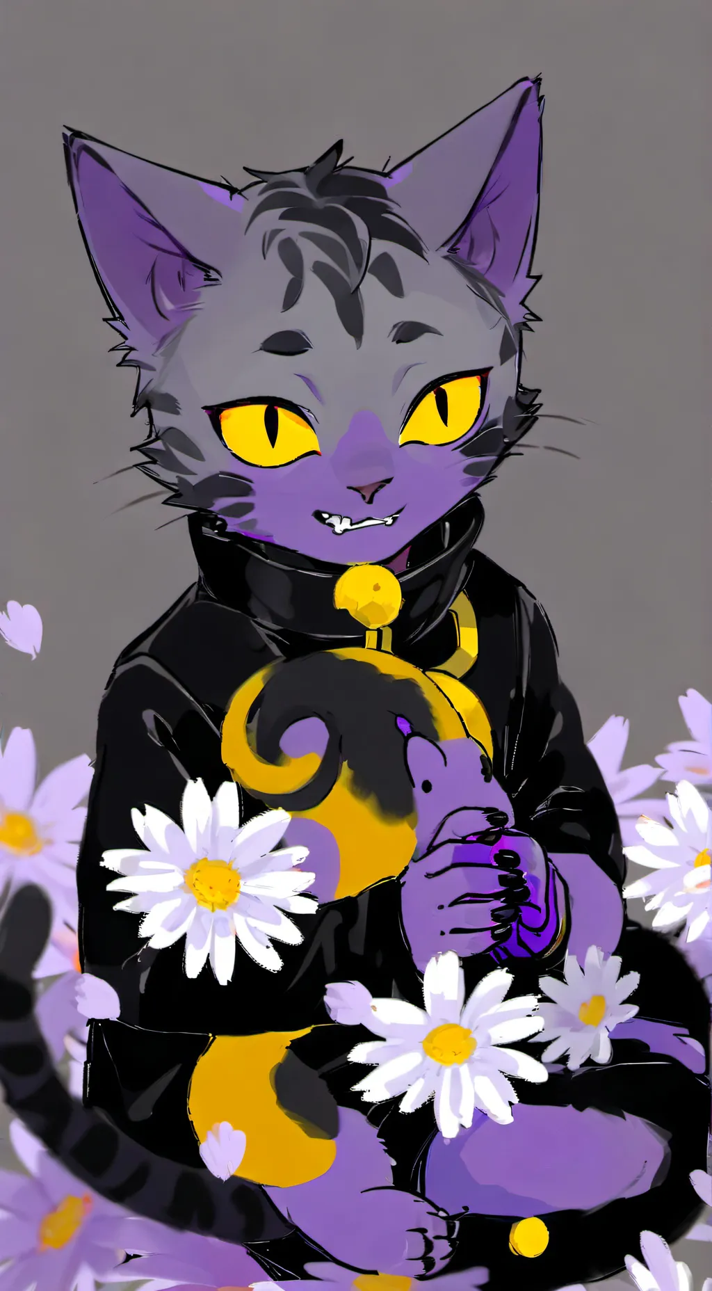 ai character: Catnap background