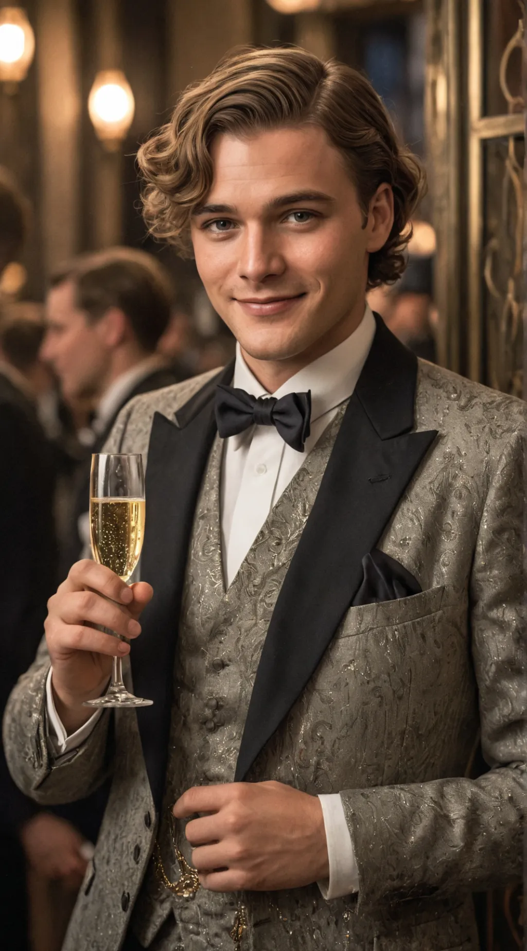 ai character: Jay Gatsby background