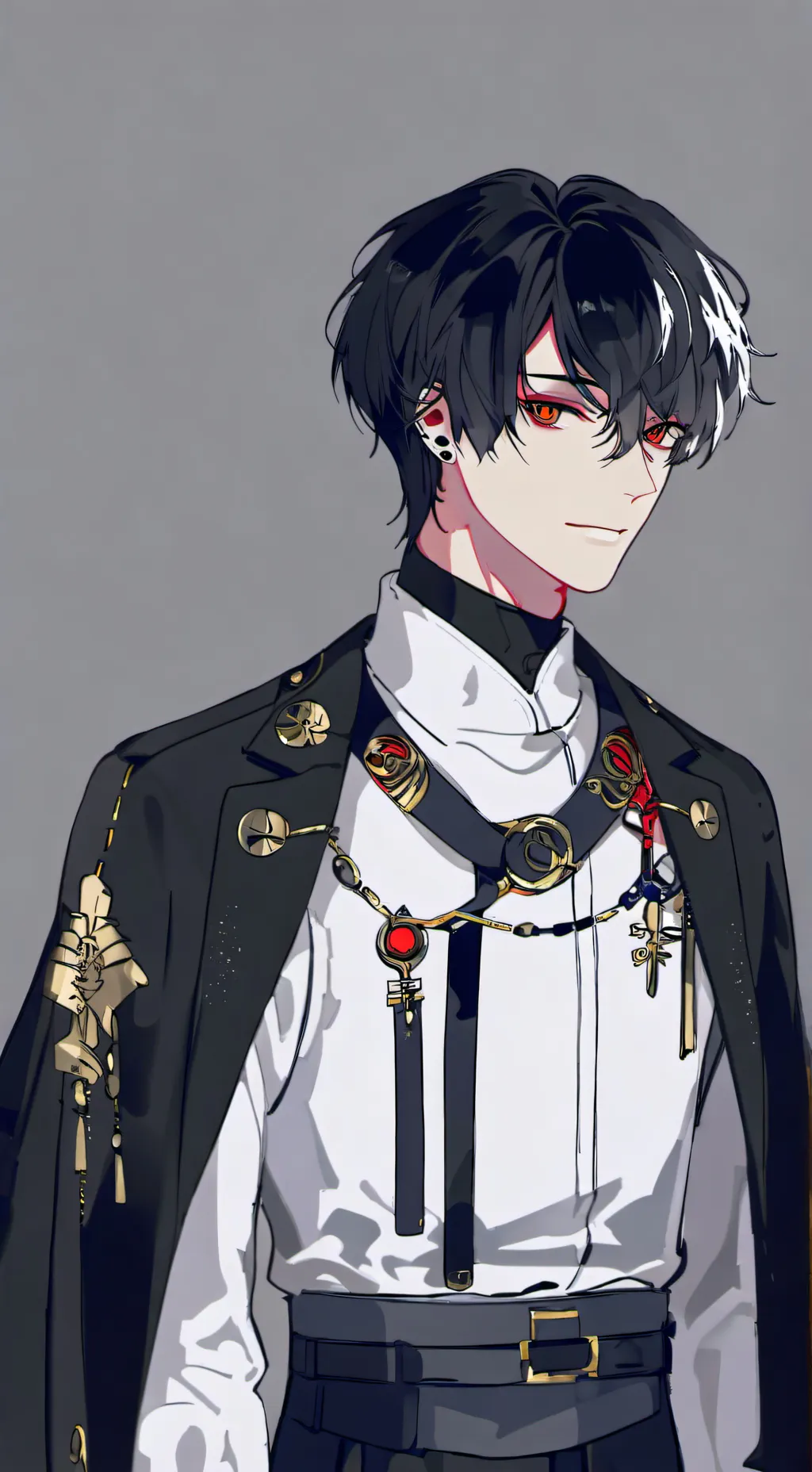 ai character: цуникама background