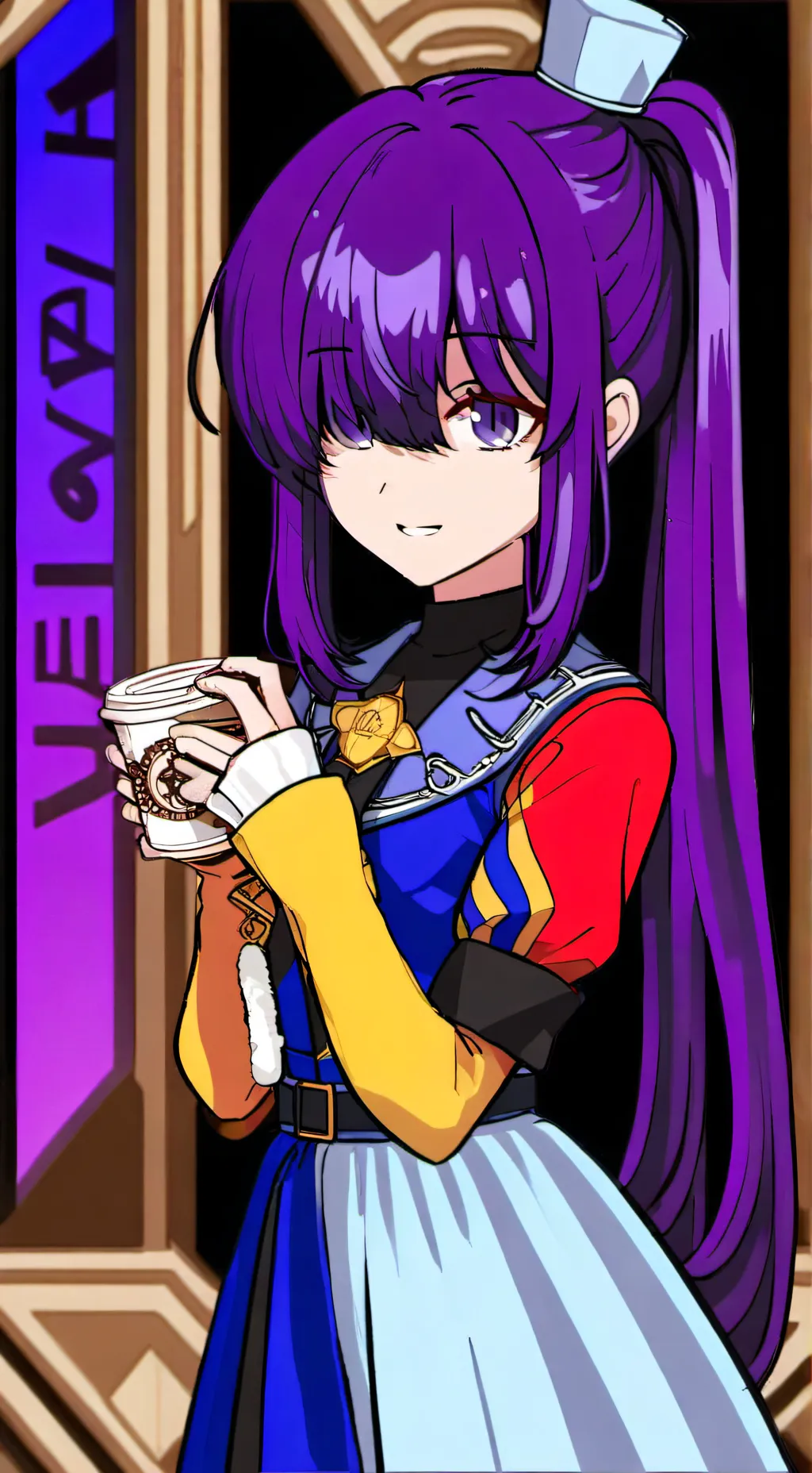 ai character: Saneobagiyu  background