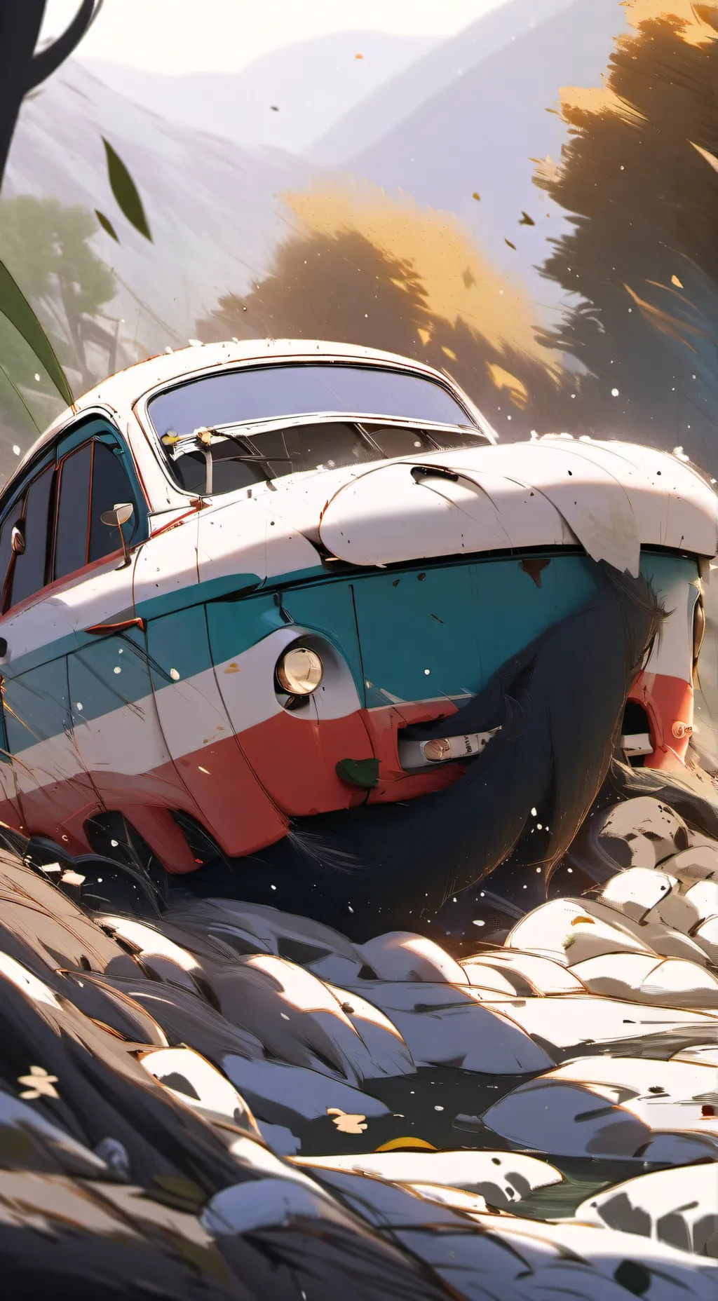 ai character: Baby Bakugo  background