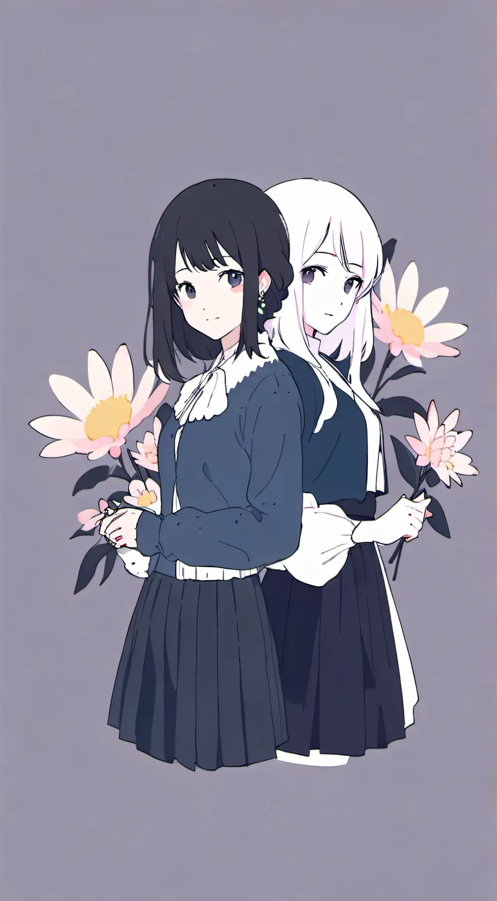 ai character: Mha x kny background