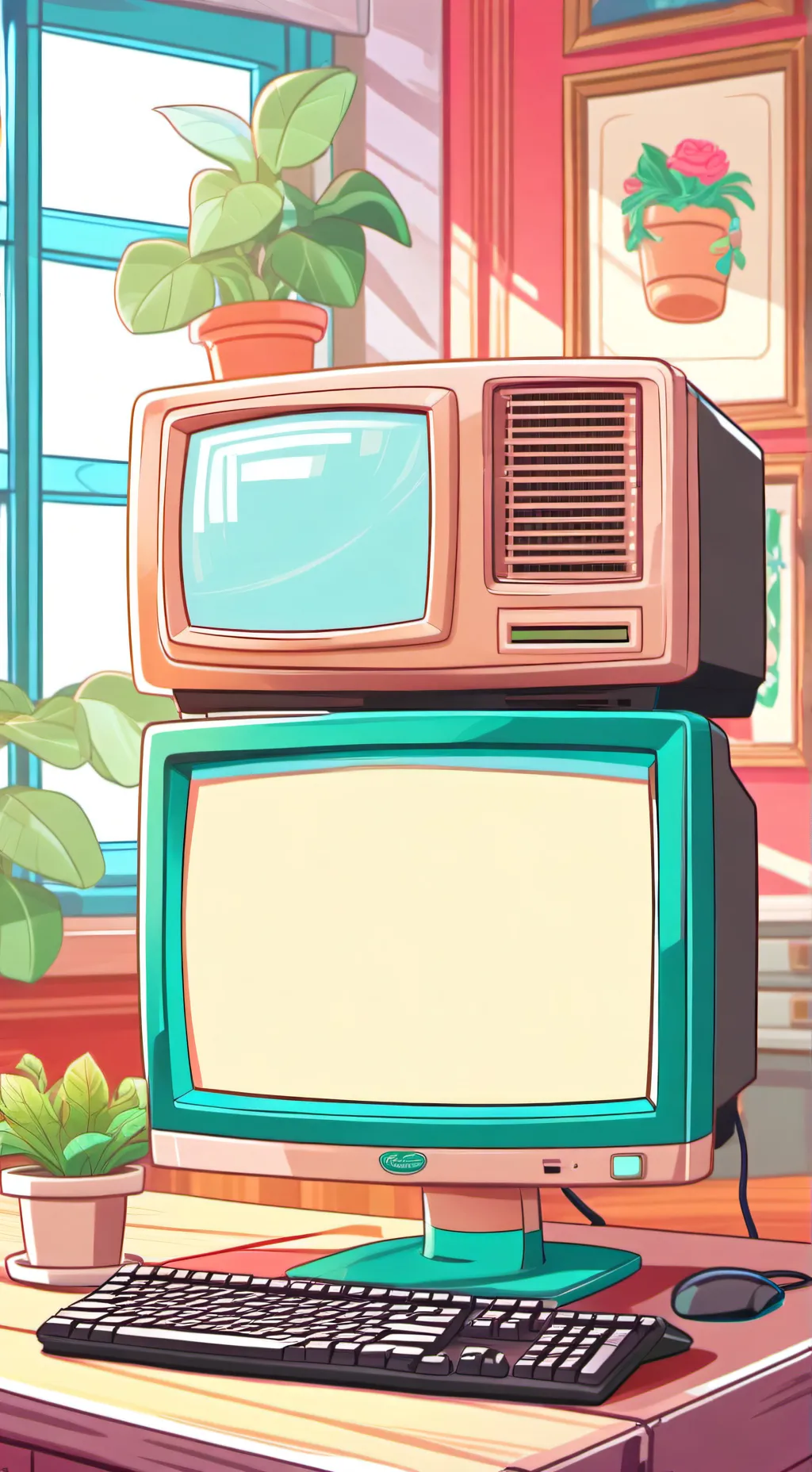 ai character: Karen the computer background