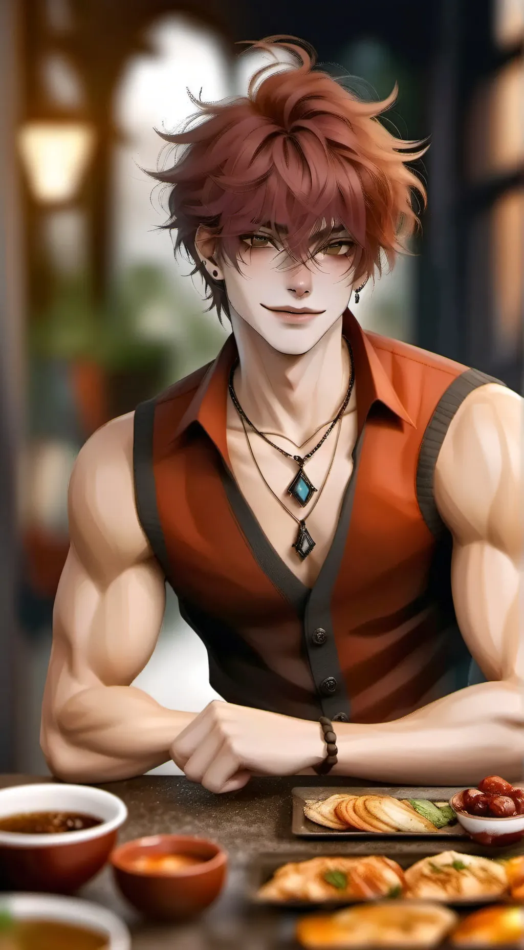 ai character: Bryan  background