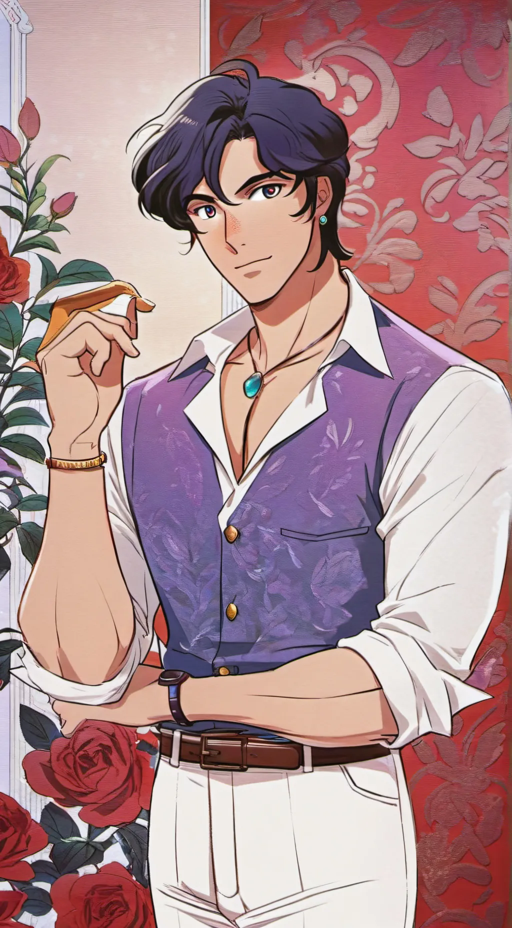 ai character: Bruce background