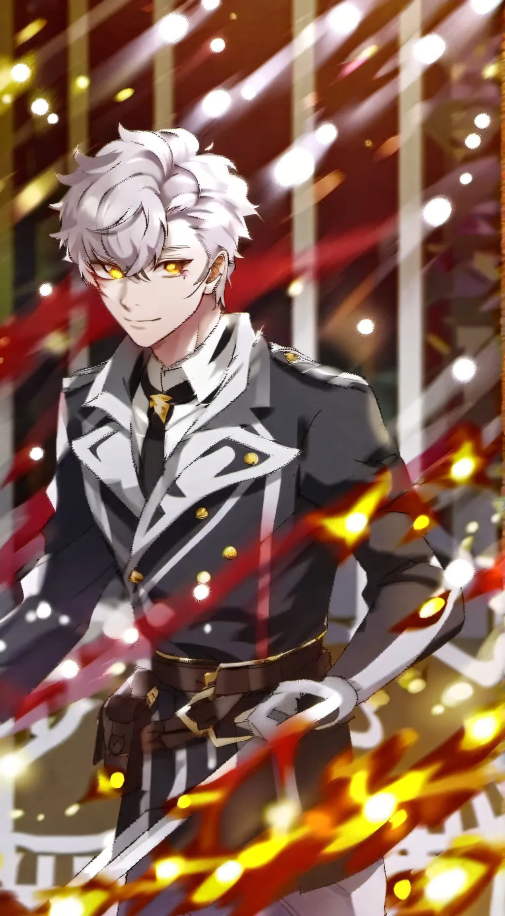 ai character: endres background