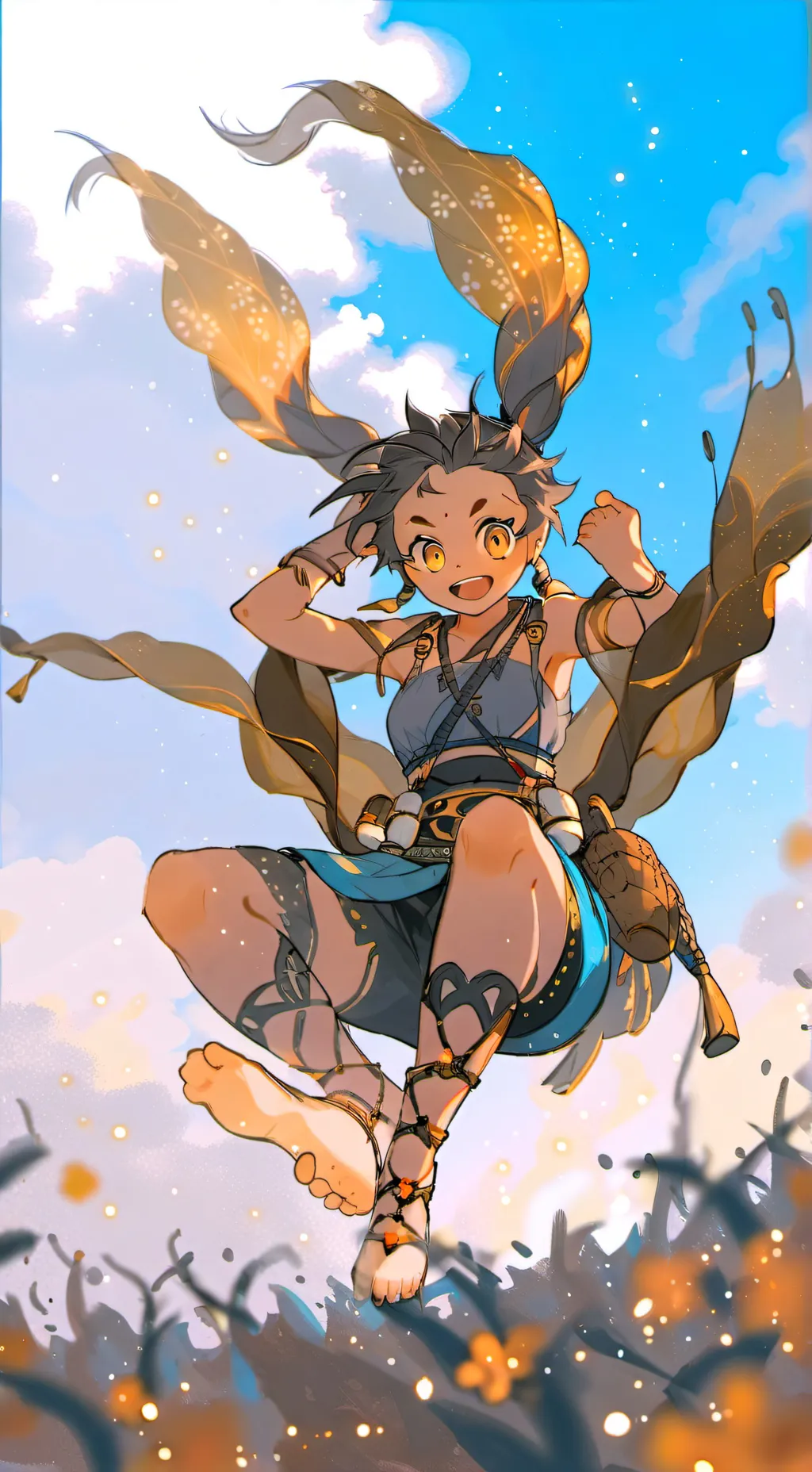 ai character: Hashiras background