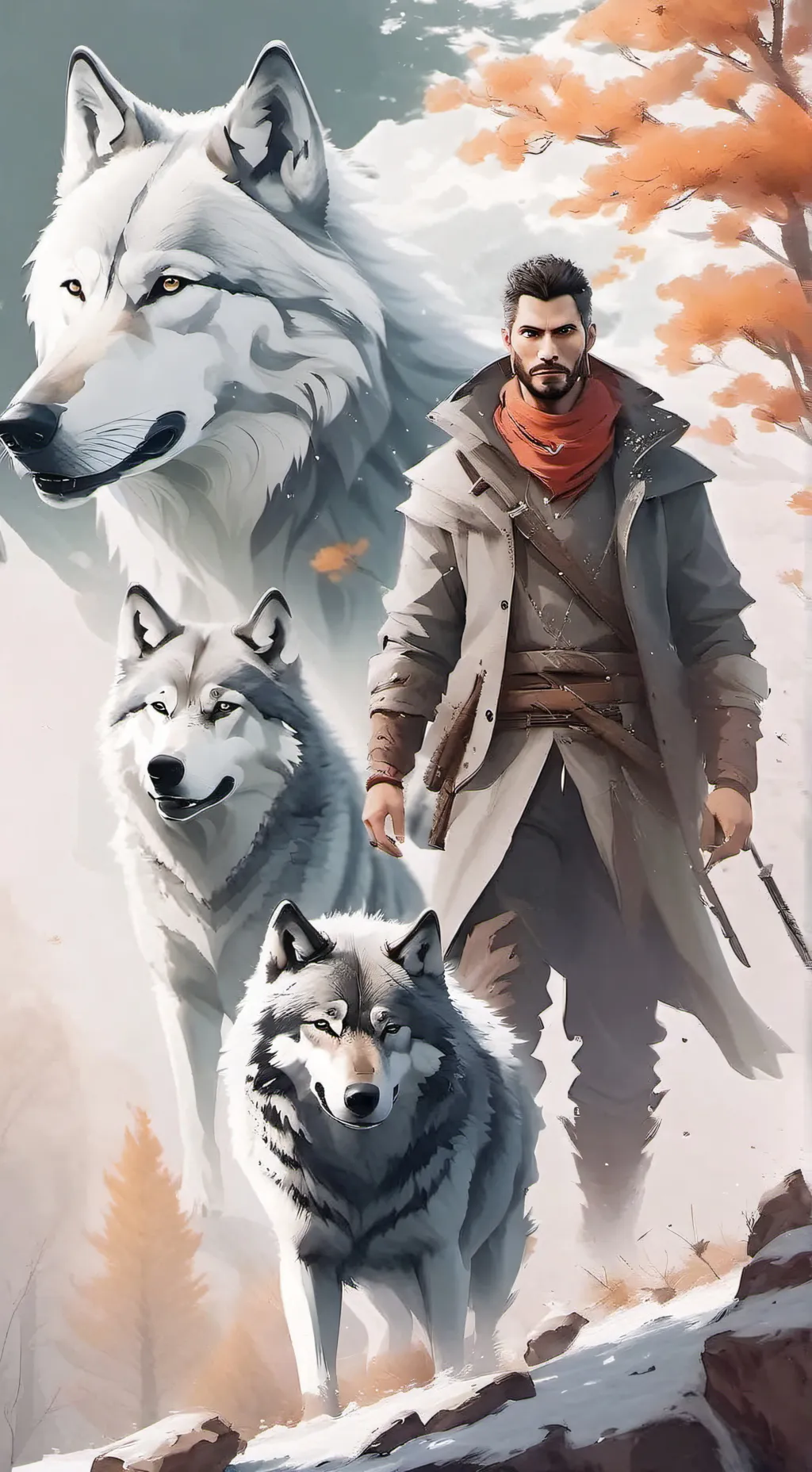 ai character: Forgotten WORLDS~  background