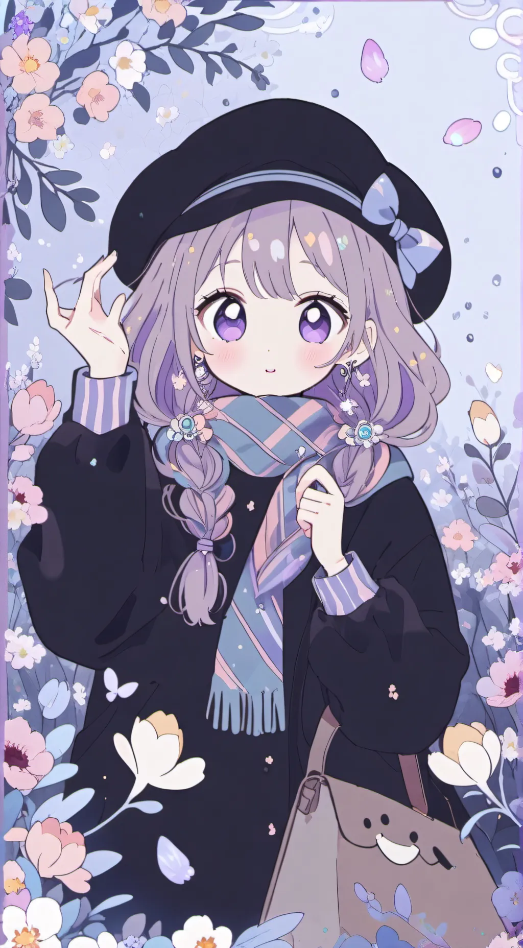 ai character: Софа background