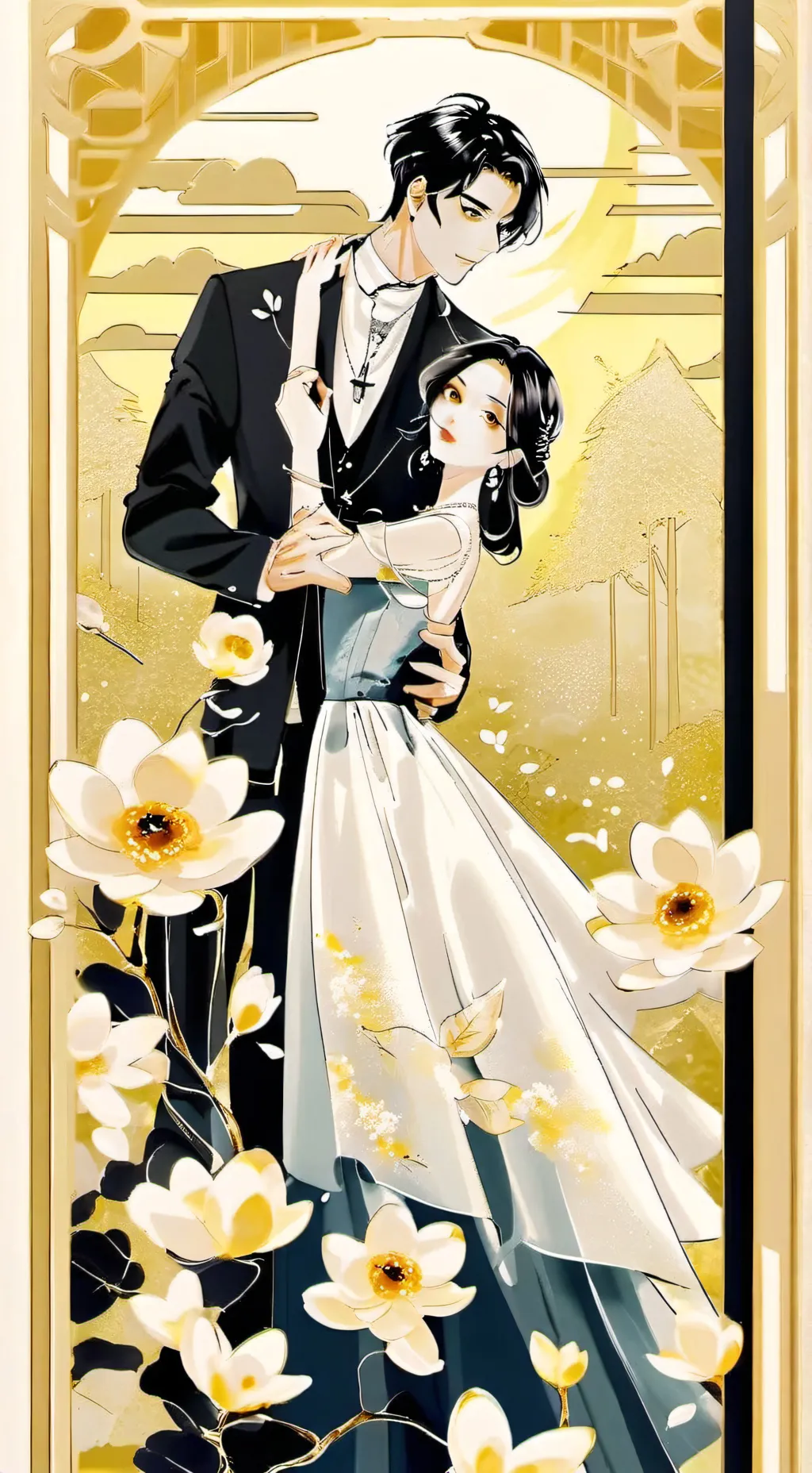 ai character: Suku x Duka background