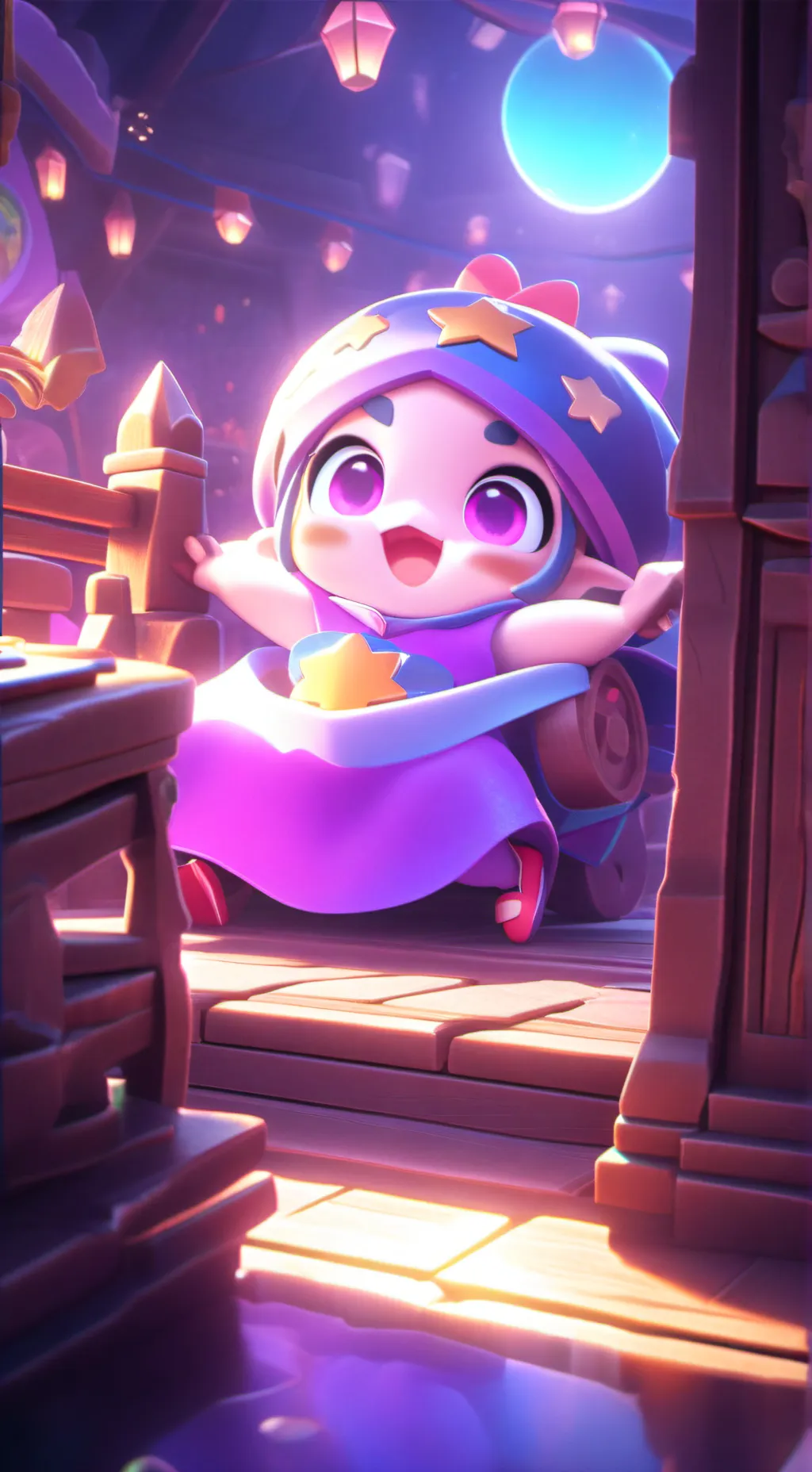 ai character: Dandys critters background