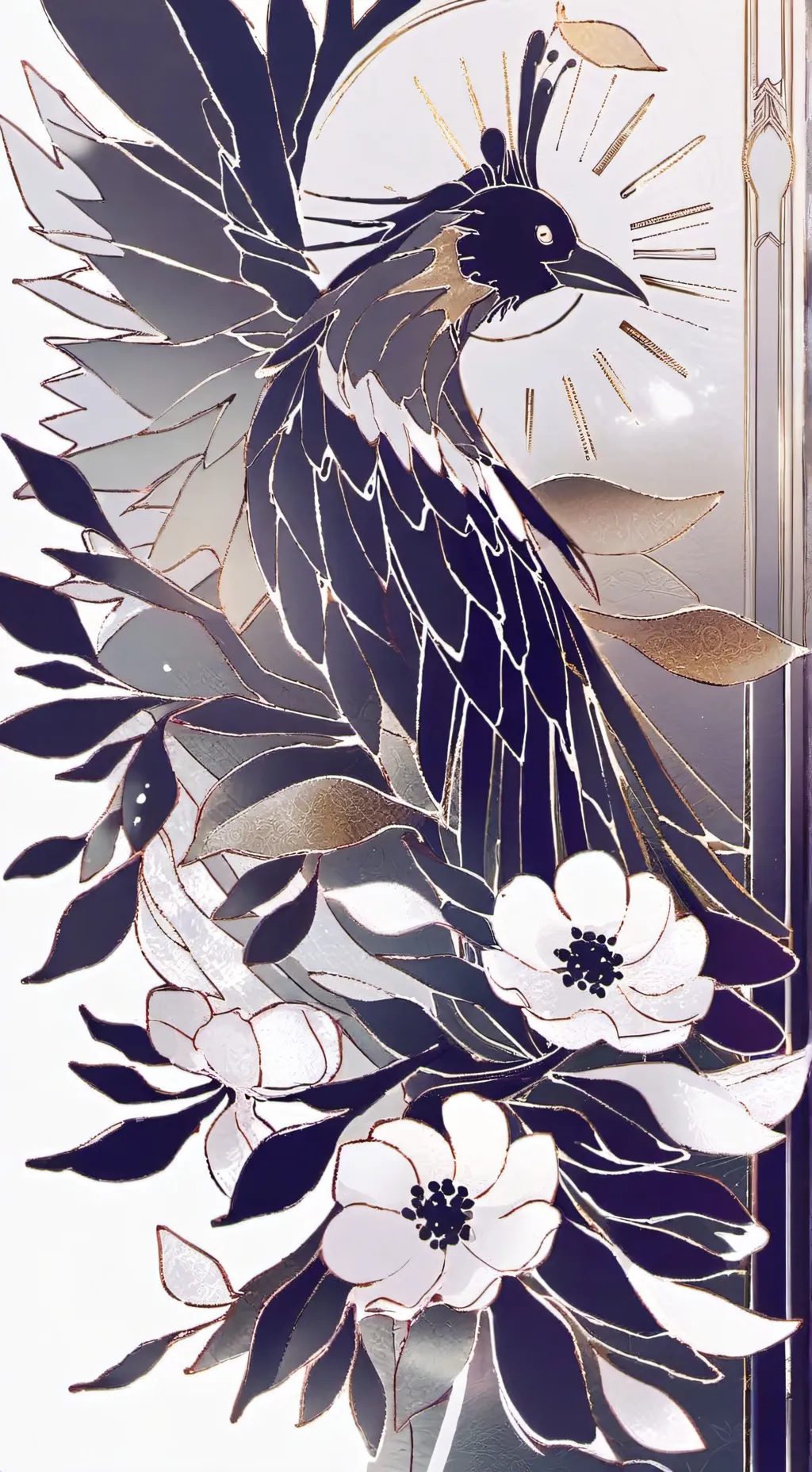 ai character: Heits oc background