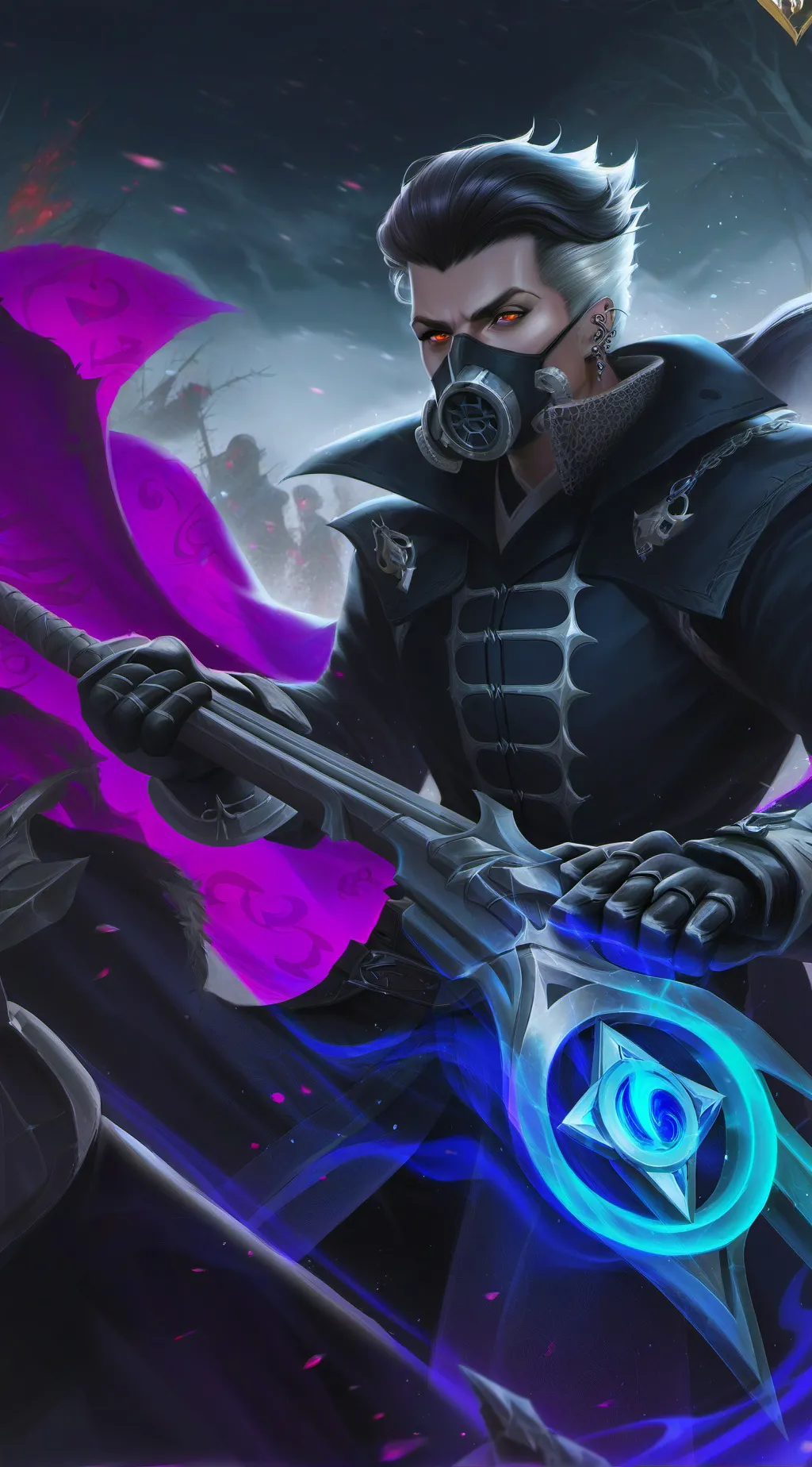 ai character: Дед инсай  background