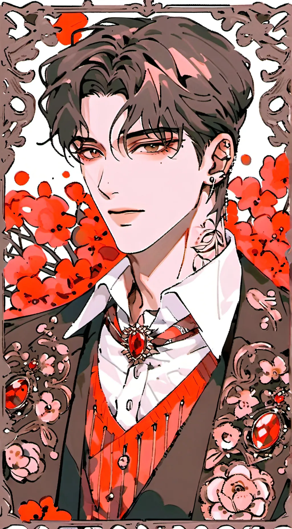 ai character: Enzo mafia husband background