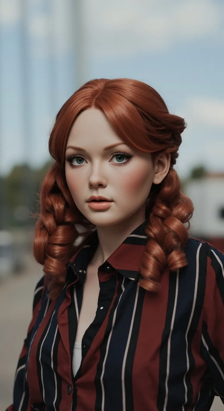 ai character: Striped Betty  background