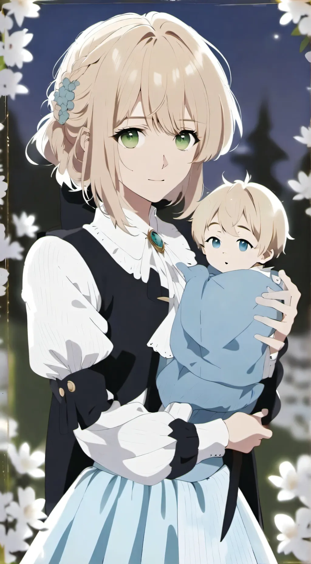 ai character: Old Sis background