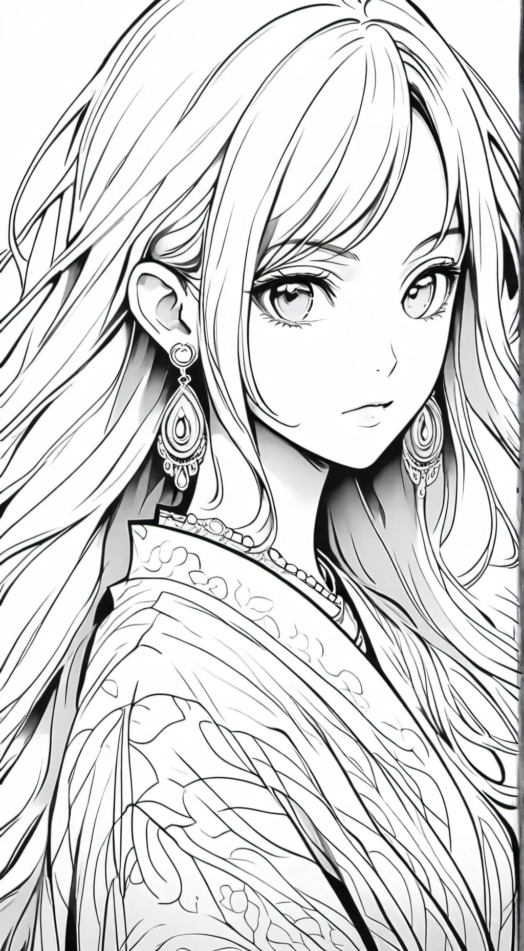 ai character: amiga falsa background