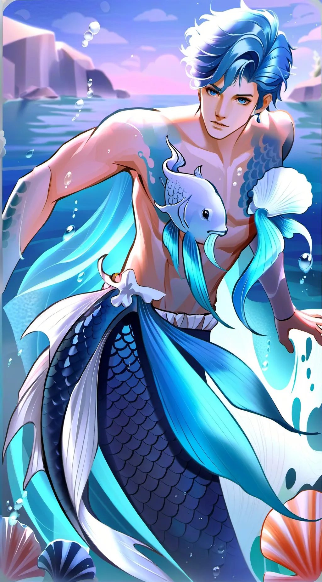 ai character: Siren Fischer background