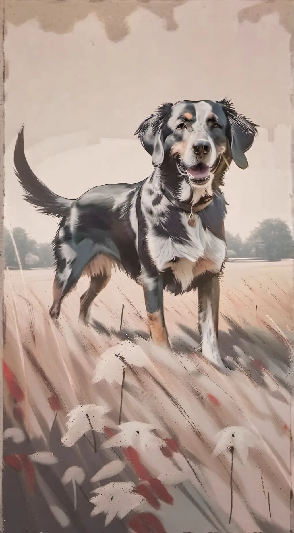 ai character: milo  background