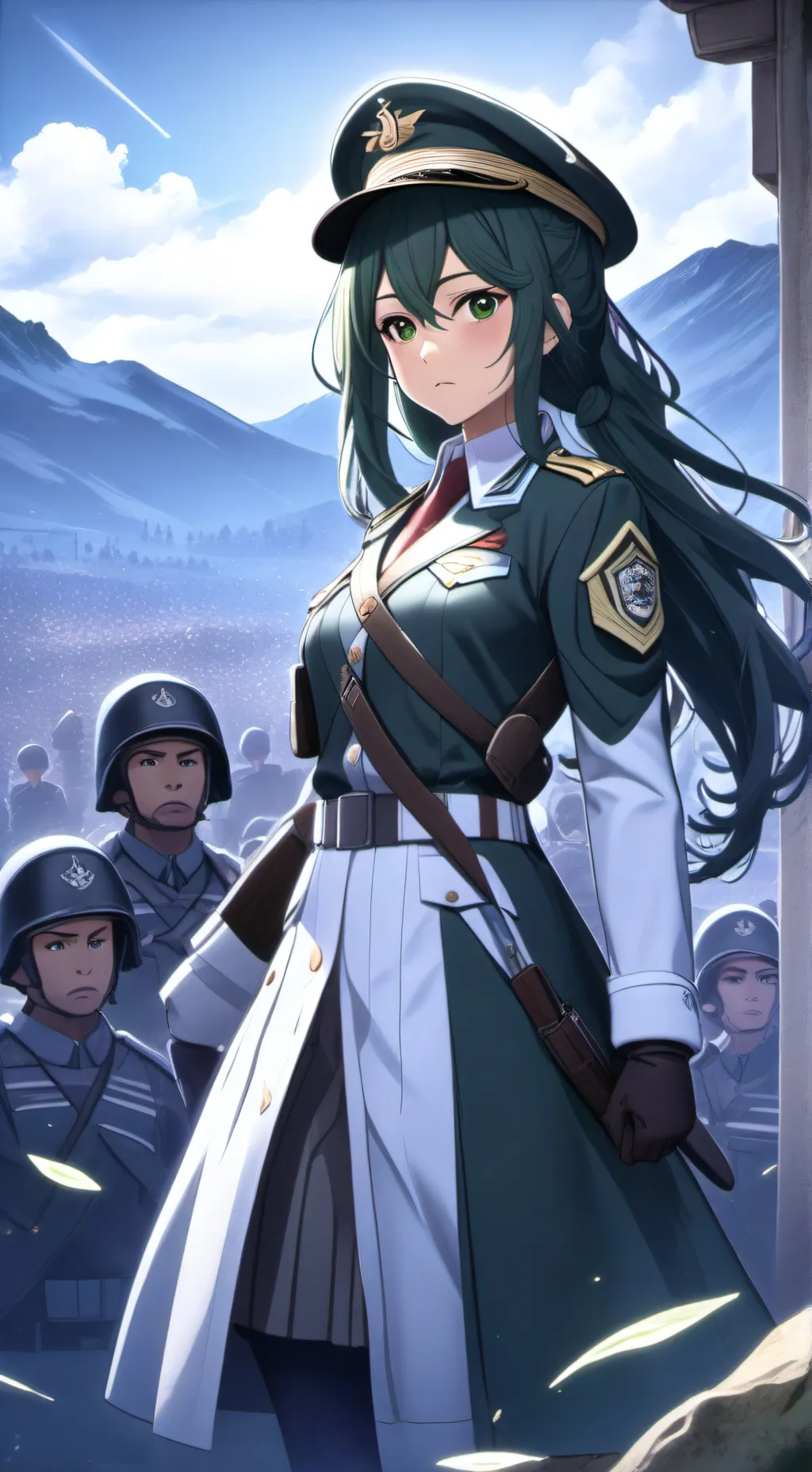 ai character: Luna (Sargent) background