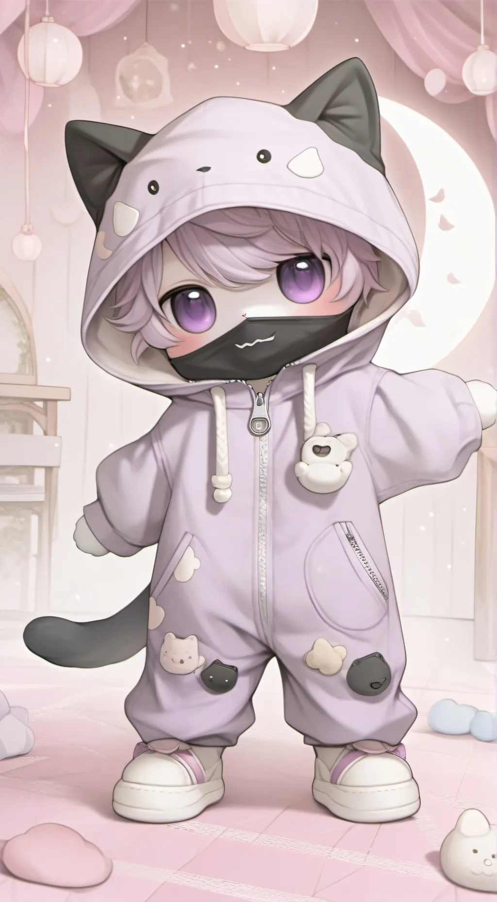 ai character: CatNap (LiL sis) background