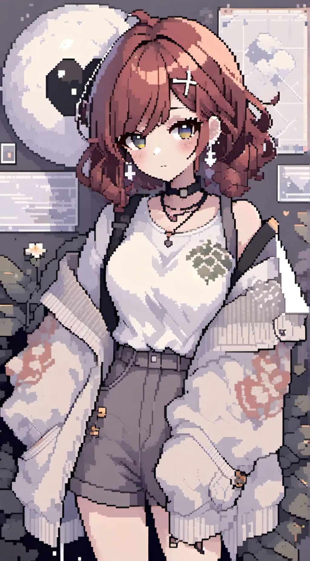 ai character: Lilly Michealson background