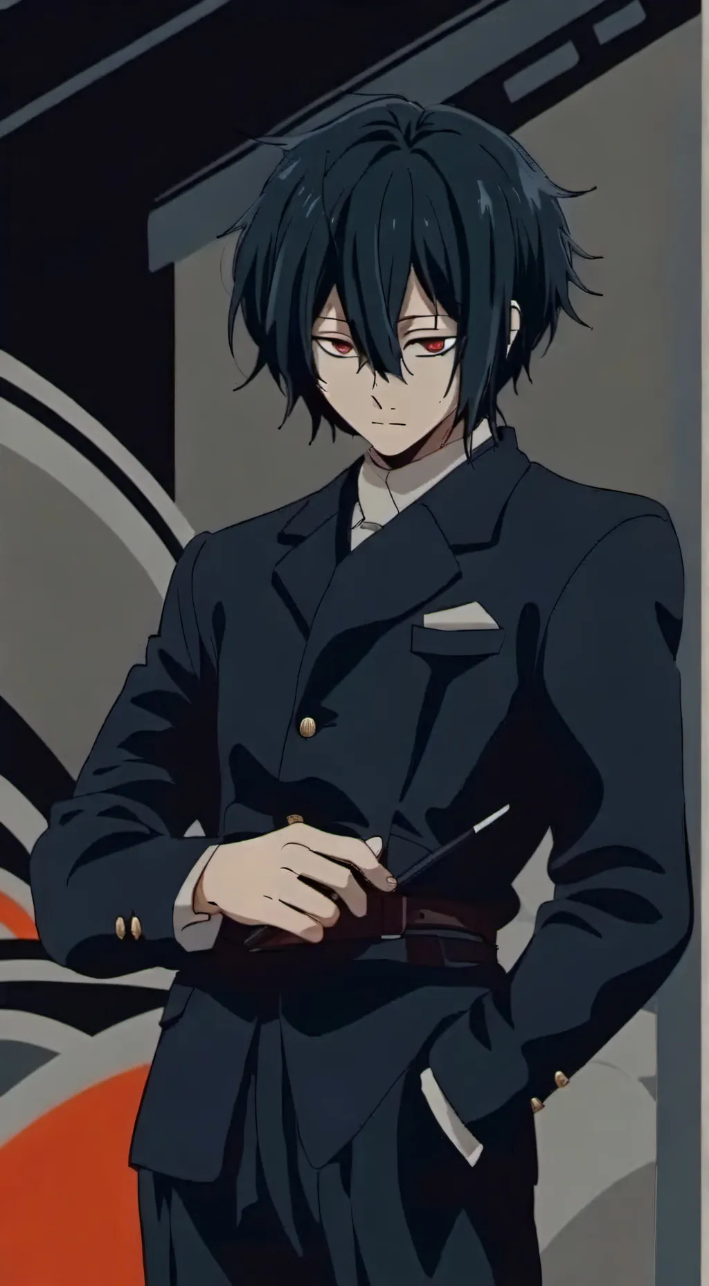 ai character: Ray background