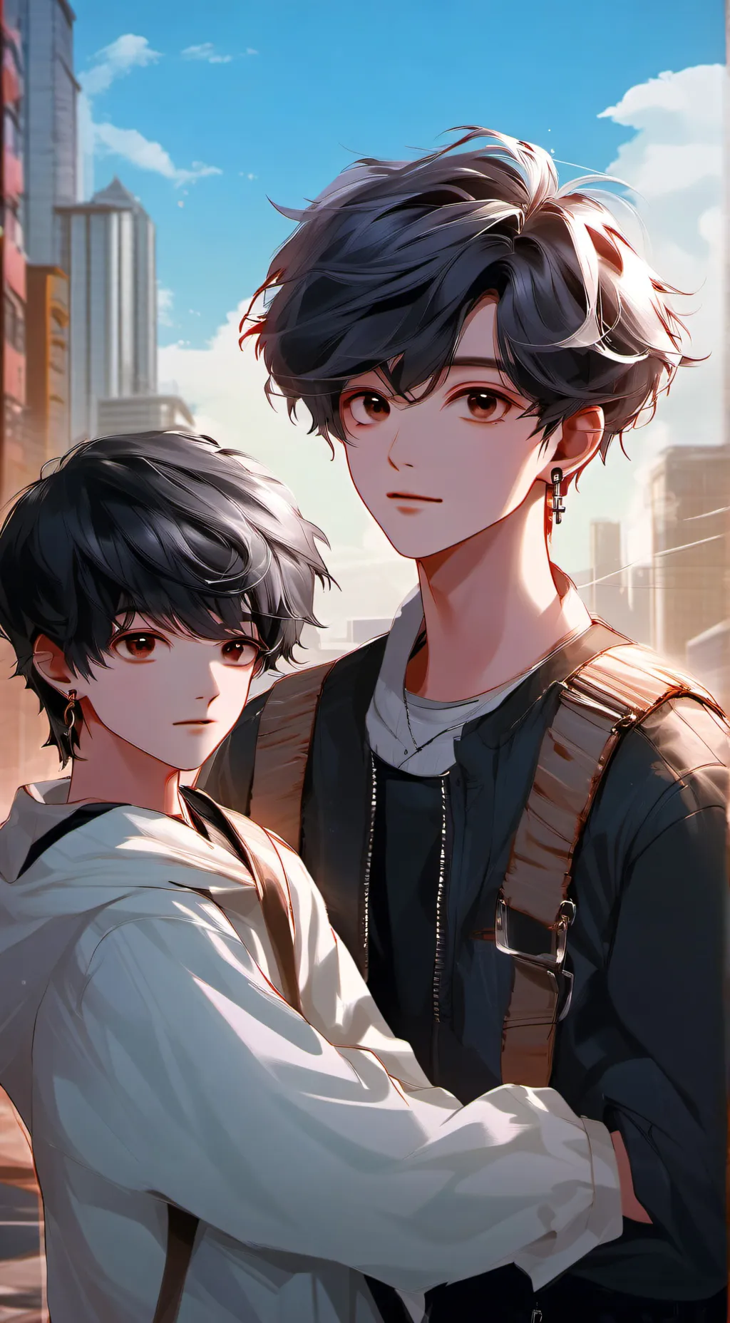 ai character: SKZ🩷 background