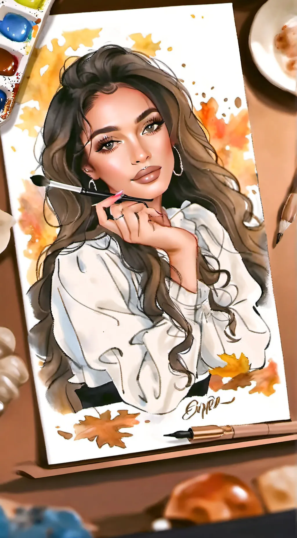 ai character: Sara background