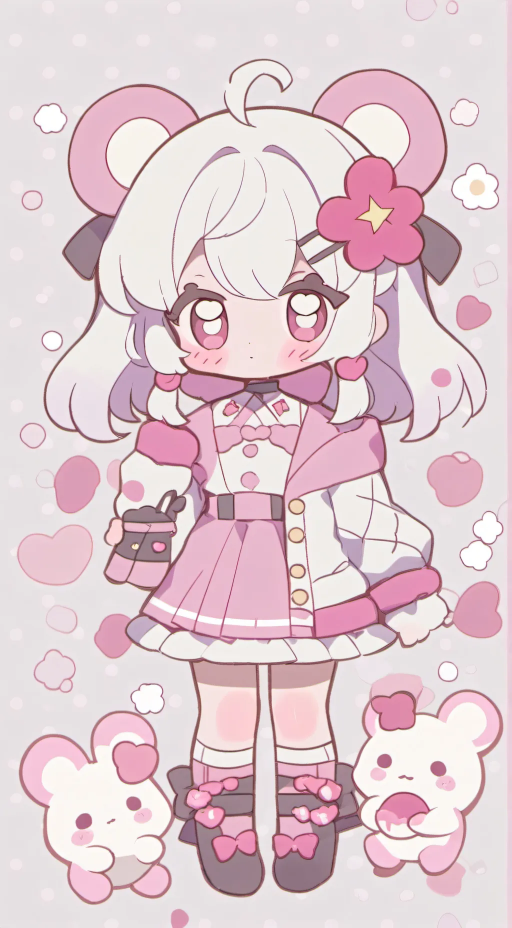 ai character: Ema background