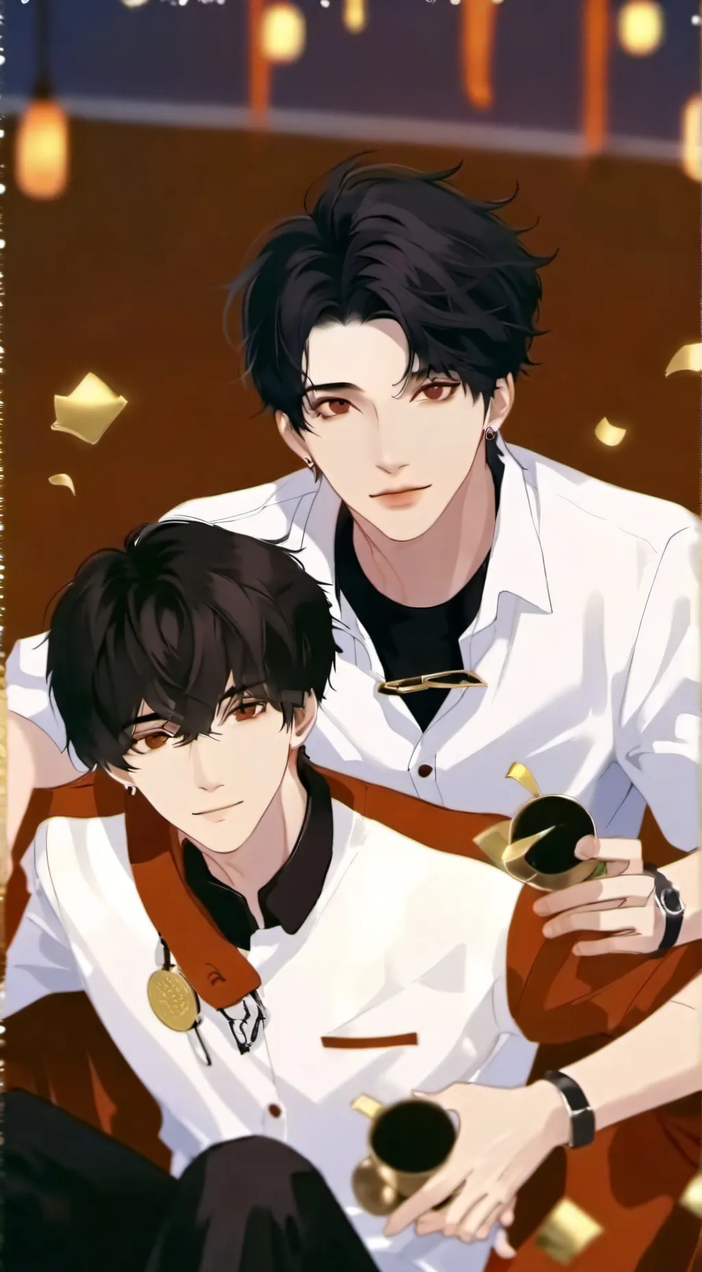 ai character: Kio & Nick background