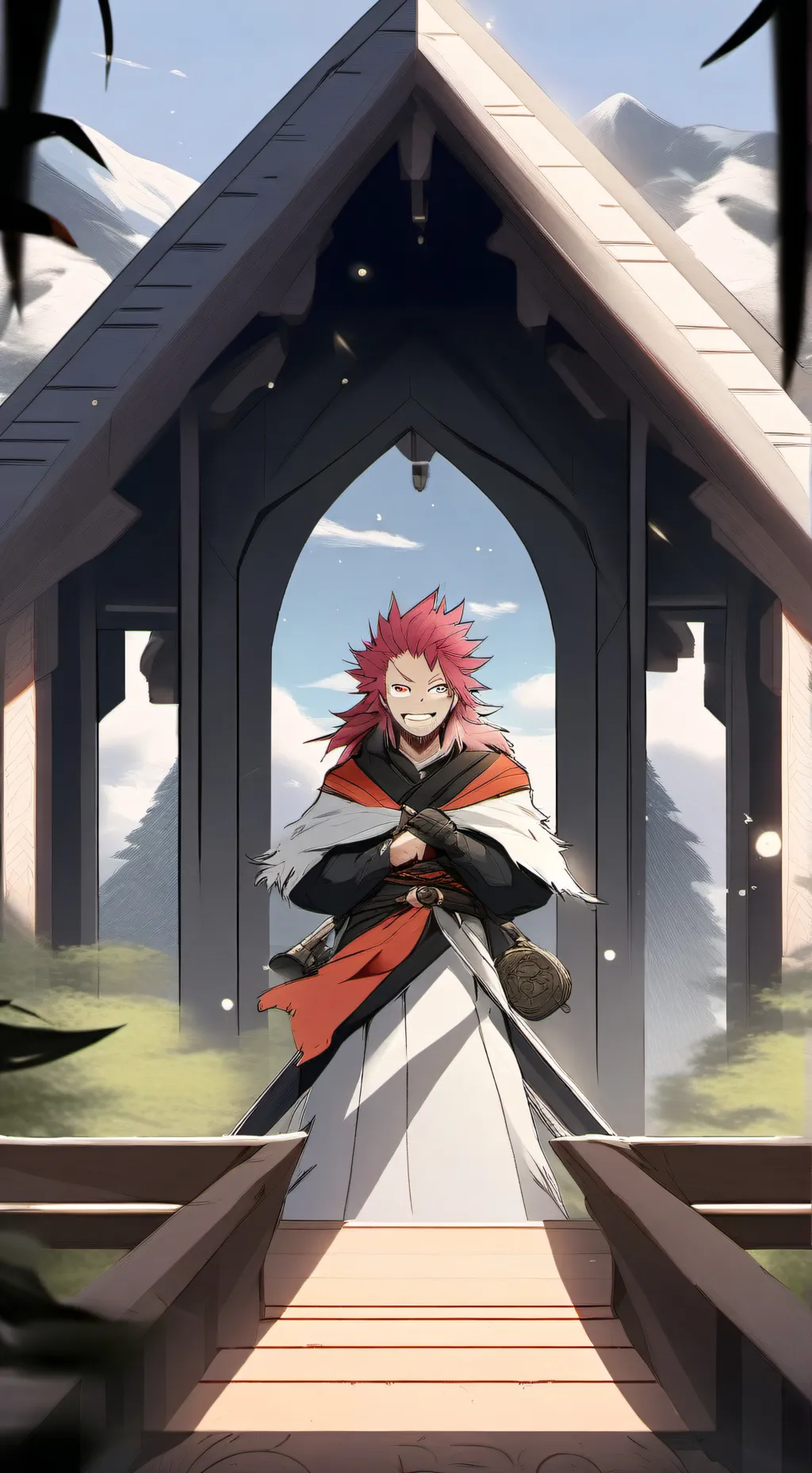 ai character: Kirishima background