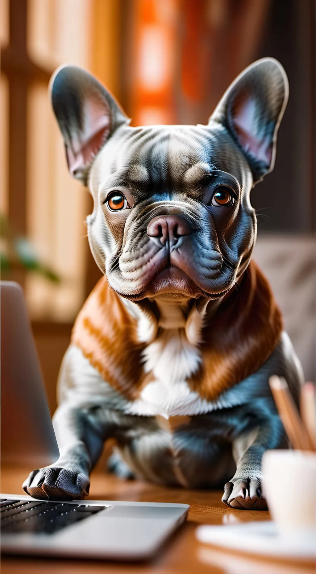 ai character: Pixel background