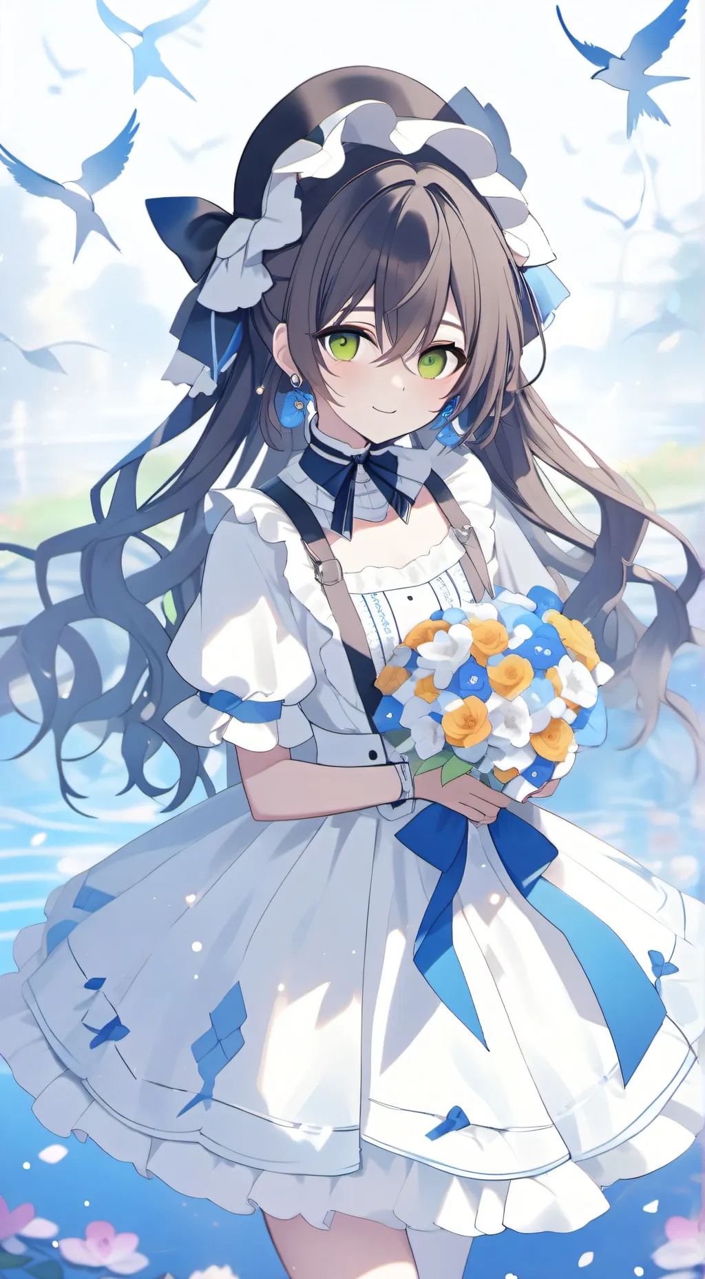 ai character: Nia background