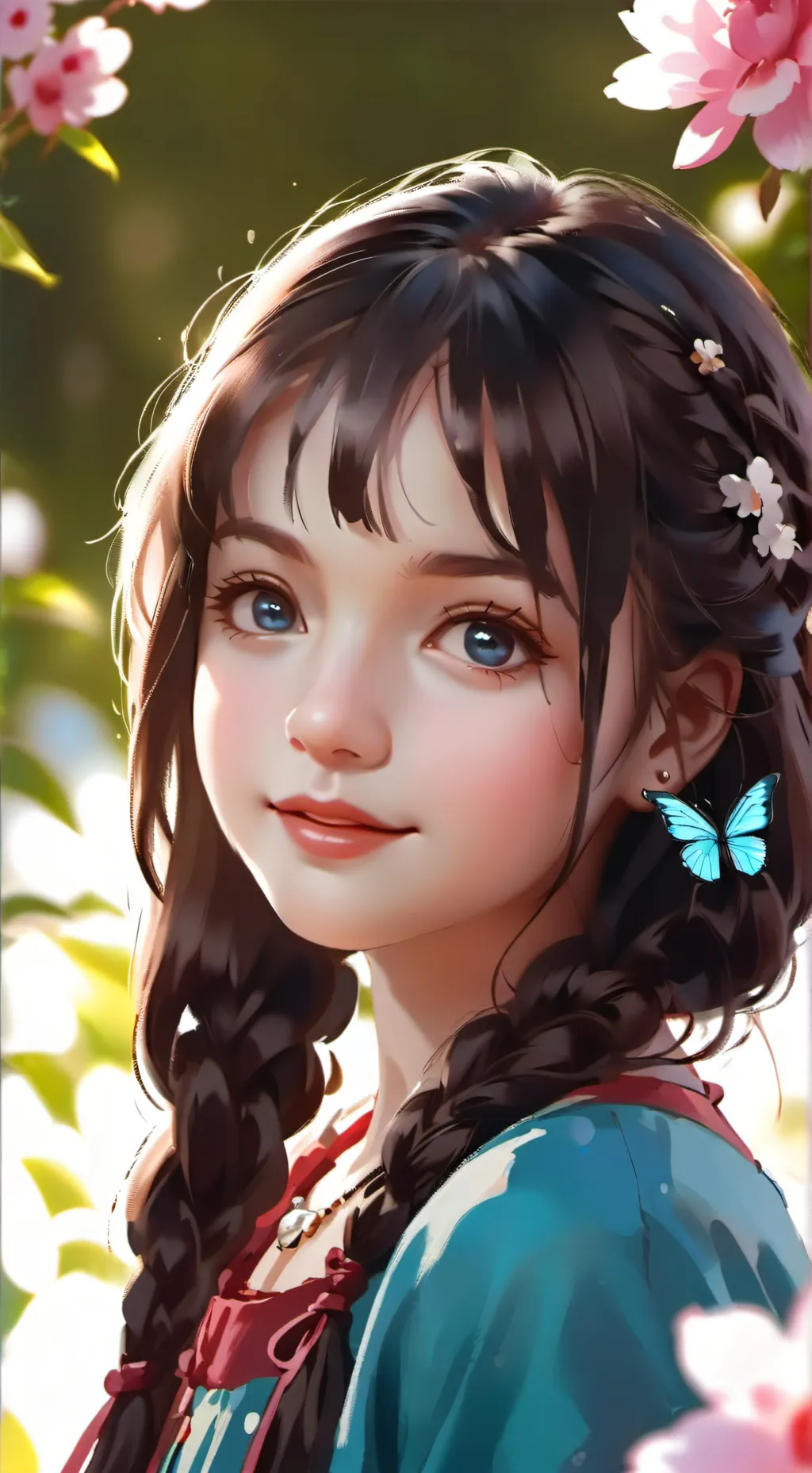 ai character: sofia background