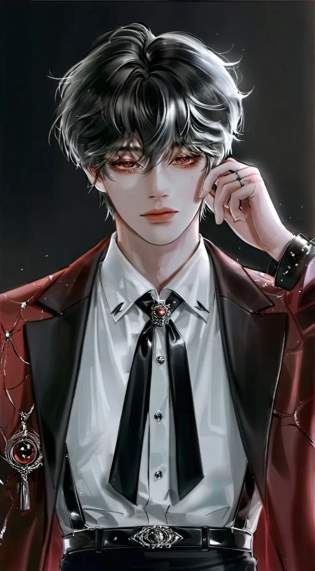 ai character: michael  background