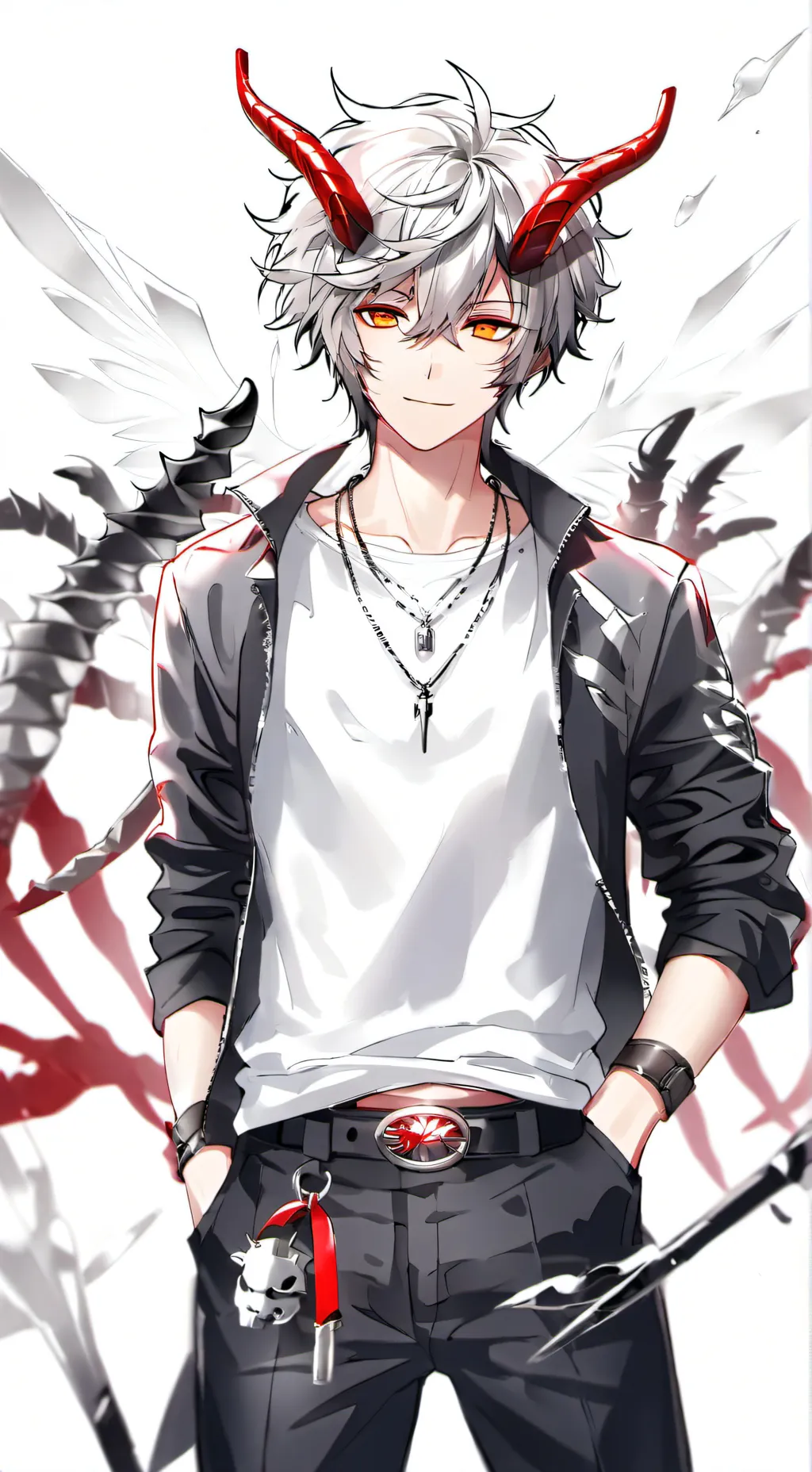 ai character: ♤×{beezu}×♤ background