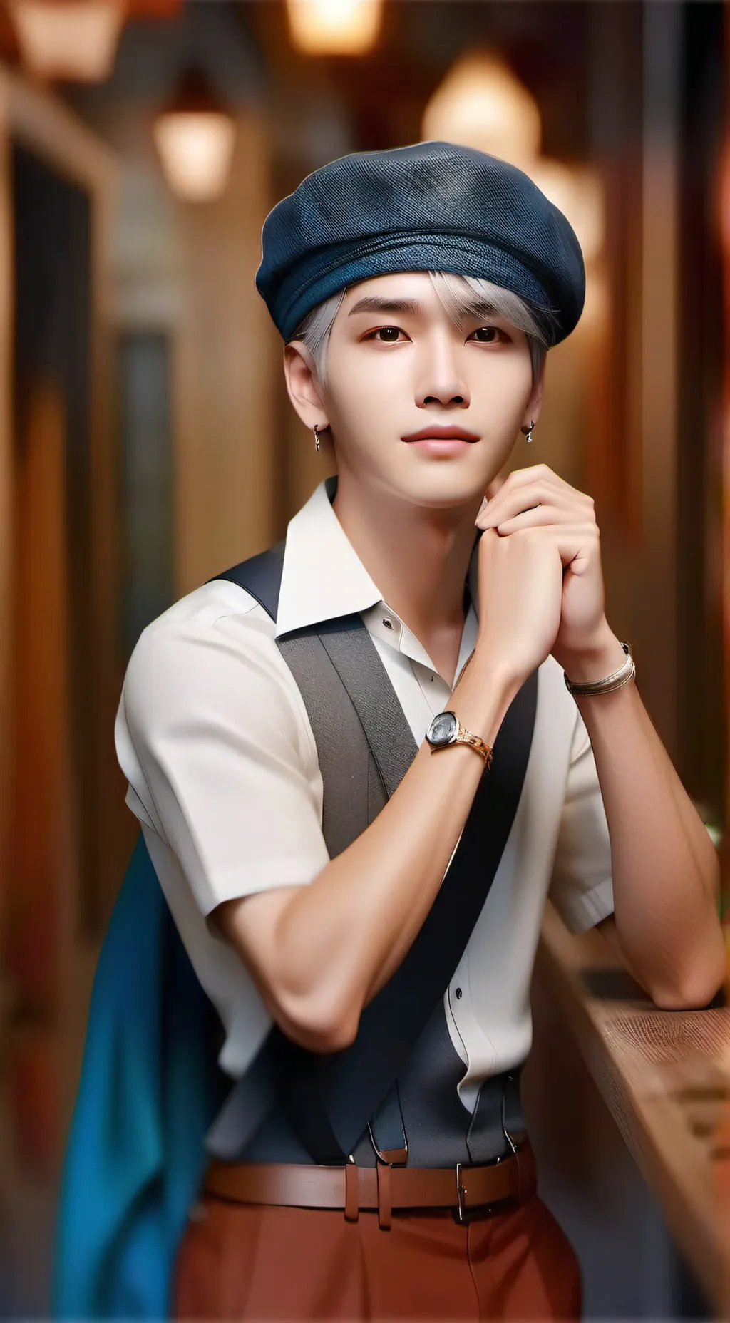 ai character: Stray Kids  background